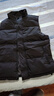 【清仓捡漏】马甲男士休闲百搭加厚秋冬防寒保暖坎肩加棉背心 黑色 4XL 建议165-180斤 实拍图