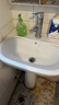 洗手盆立柱盆家用洗手池洗脸盆一体式陶瓷洗脸池卫生间小户型 冷热龙头E款+配件【52*41】52cm 实拍图