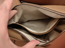 裘真【明星推荐】经典hobo包植鞣牛皮腋下通勤休闲饺子女包 大象灰-小号 小包/大包 实拍图