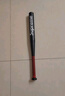 棒球棍加厚合金钢棒球棒车载防身哑黑棒球棒武器家庭防卫棒球杆 32英寸 潮红 实拍图