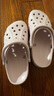 卡骆驰crocs洞洞鞋贝雅男鞋女鞋轻便耐磨一脚蹬拖鞋休闲鞋|10126 裸粉-6PI 39 (240mm) 实拍图