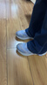 Skechers斯凯奇童鞋运动鞋男女儿童鞋魔术贴秋冬鞋中大童跑步鞋405315L 【四季款】女童-薰衣草色/LAV 32 实拍图