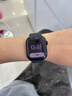 Apple/苹果 Watch Series 10 智能手表GPS款42毫米亮黑色铝金属表壳黑色运动型表带S/M MX1M3CH/B 实拍图