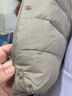 雪中飞经典新款基础舒适轻薄羽绒便捷短款保暖羽绒小马甲轻盈便携舒适 浅亚麻|7100-女 XL 175/96A 实拍图
