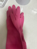 克林莱天然橡胶手套L码大号长款越南进口防滑专利清洁洗碗厨房食品用 实拍图