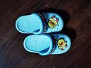 B.Duck小黄鸭童鞋儿童花园鞋男童宝宝洞洞鞋女童舒适软底拖鞋5966蓝色24 实拍图