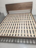 无印良品（MUJI）实木床 OA/WN 住宅家具简约 白橡木风格/黑胡桃风格 WN 加大双人 长212*宽184*高103.4cm 实拍图