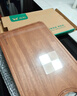 双枪乌金檀木整木菜板 百年龄砧板家用切菜案板抗菌实木菜板50*33*2.5 实拍图