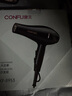 康夫（CONFU）电吹风机家用大功率2200W冷热风专业发廊级理发店恒温吹风筒机KF-8953 【家用发廊】大风力速干专业款 黑金 实拍图