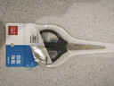 得力(deli)160mm办公生活家用剪刀 小剪子手工剪纸刀 办公用品 蓝色0602 实拍图
