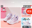 巴布豆童鞋秋季软底百搭儿童跑鞋女童低帮运动鞋101553097糖果紫/白27 实拍图