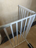 呵花楼梯口护栏婴儿童安全门栏围阳台栏杆宠物宝宝犬狗狗栅栏门免打孔 门+脚踏+加固槽 118-125cm 高105cm栏杆间隙 实拍图