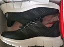 足力健老人鞋中老年轻便休闲散步鞋2431380J 男 黑色 42 实拍图