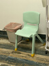好尔塑料凳子加厚板凳可叠摞靠背椅宝宝餐椅塑料椅子家用小凳子绿30cm 实拍图