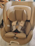 好孩子（gb）安全舱1号S婴儿8系高速儿童360旋转汽车安全座椅0-7岁 奶昔白 实拍图
