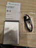 黑甲虫 (KINGIDISK) 500G USB3.0 移动硬盘 SLIM系列 2.5英寸 珍珠银 9.5mm金属纤薄 抗震抗压 SLIM500 实拍图