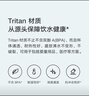 米家Tritan水杯600ml大容量 小米（MI）运动水杯 健身弹盖杯白色 实拍图