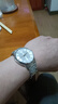 上海（SHANGHAI）男士手表男 御驰山河 全自动机械男表 官方正品夜光双历钢带3113 冰川白盘机械钢带男表 实拍图