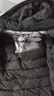 京东京造【进口极寒95鹅绒服】羽绒服男外套女冬季新款中长款 曜石黑 2XL 实拍图