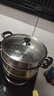 苏泊尔（SUPOR）304不锈钢蒸锅双层加厚复底汤锅带蒸笼燃气电磁炉通用 【双层加厚】旗舰款 28cm 实拍图