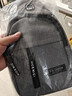 【运动胸包】跑步包男休闲斜挎包手机包防泼水健身包男女通用 灰色 实拍图