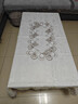 欧式茶几桌布布艺长方形客厅茶几布现代简约奢华高档台布餐桌罩套 灰咖双花 110*160cm:适用60*120 实拍图