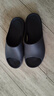 科柔（KENROLL）男女士家居浴室防滑拖鞋舒适脚感回弹软拖鞋 铁灰色 44-45(275mm) 实拍图