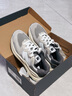 NEW BALANCE NB5740官方休闲鞋男鞋女鞋情侣舒适秋冬透气拼接增高轻便运动鞋 灰色 M5740TA 37.5 (脚长23cm) 实拍图