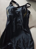 李宁（LI-NING）泳衣女专业训练连体平角游泳衣女士时尚大码泳装011 黑金 M  实拍图