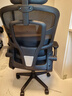 南皇电脑椅子人体工学椅护腰久坐办公室职员会议写字椅靠背升降转座椅 分离升降黑-收纳扶手-4级气杆-4D头枕 120-155度(含) 可旋转可升降扶手 -双背升降腰托 实拍图