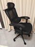 南皇人体工学椅护腰电脑椅久坐不累办公椅电竞椅男可调节腰靠学习后躺 悬浮双背升降黑-尼龙脚-155°无极后躺 120-155度(含) 联动扶手 实拍图