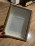 金隆兴6寸相框摆台原木色木质相框简约挂墙相片画框装裱结婚宝宝照片墙 实拍图