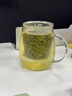 Glasslock 玻璃茶杯男女士专用茶水分离泡茶耐高温杯子过滤花茶杯500ml 实拍图