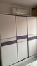 白浅【免费安装】衣柜卧室储物柜子移门衣橱简易推拉门大衣柜 【三门】1.8米主柜+边柜 实拍图