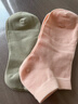 棉竹屋袜子女短袜纯棉夏季薄款防滑不掉跟2025新款爆款春秋女士船袜6双 实拍图
