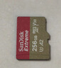 闪迪（SanDisk）256GB TF（MicroSD）内存卡 A2 4K V30 U3 C10 至尊超极速移动存储卡 读速200MB/s 写速140MB/s 实拍图