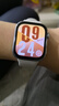 华为HUAWEI WATCH FIT 4 悦动白氟橡胶表带 华为运动智能手表超轻薄大屏潮流运动蓝牙通话睡眠监测fit4 实拍图