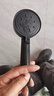 增压花洒喷头黑武士魔幻五档淋浴花晒头淋雨喷淋花酒超强单热水器 黑武士硬刺花洒1个 实拍图