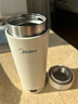 美的（Midea）电热水杯电热水壶保温烧水杯350ml迷你便携式旅行价保11.11智能恒温316L不锈钢无异味MK-DB35X22 实拍图