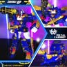 展高（JUMPGO）炫卡斗士W32玩具虫族危机烈狮兽王变形机器人男孩儿童礼物正版 【深海天锚】2种形态 实拍图