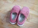回力纯色全包棉鞋情侣室内外防滑保暖棉拖鞋HL0233粉色40-41码 实拍图