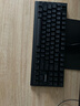 CHERRY樱桃 MX1.1黑曜极光 机械键盘 游戏键盘 悬浮式无钢结构 87键有线键盘 RGB灯效  黑色 茶轴 实拍图