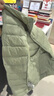 鸭鸭（YAYA）羽绒服马甲女短款时尚小个子外穿春秋马夹冬季外套鸭绒K 抹茶绿 2XL 实拍图