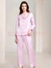 丝界真丝睡衣女100%桑蚕丝简约纯色凉感情侣休闲家居服丝绸套装礼物 实拍图