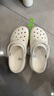卡骆驰（crocs）经典云朵Clog女沙滩洞洞鞋凉拖鞋206750 206750-100  36  实拍图