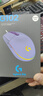罗技（G）G102二代有线游戏鼠标机械电竞RGB小手个性化定制防滑贴桌垫耿鬼电竞宏编程轻量化百元性价比 【耿鬼鼠标垫+防滑贴】G102紫色 实拍图