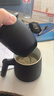 心去處陶瓷茶杯茶水分离杯简约男士泡茶杯带盖办公杯公司定制商务礼品 黑-陶哲茗过滤茶杯【礼盒装】 实拍图