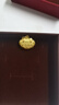 周生生黄金吊坠 足金长命锁宝宝周岁礼物不含项链09300P 计价 3.25克 实拍图