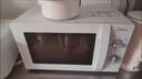 美的（Midea）变频微波炉 双旋便捷操作 五档火力速热 360°转盘加热 20L精巧容量 微碳系列PM20A1 实拍图