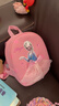 迪士尼（disney）儿童书包幼儿园3-6岁可爱高颜值超轻潜水料双肩背包爱莎公主粉色 实拍图